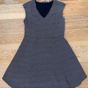 Ann Taylor Black and White Dress
